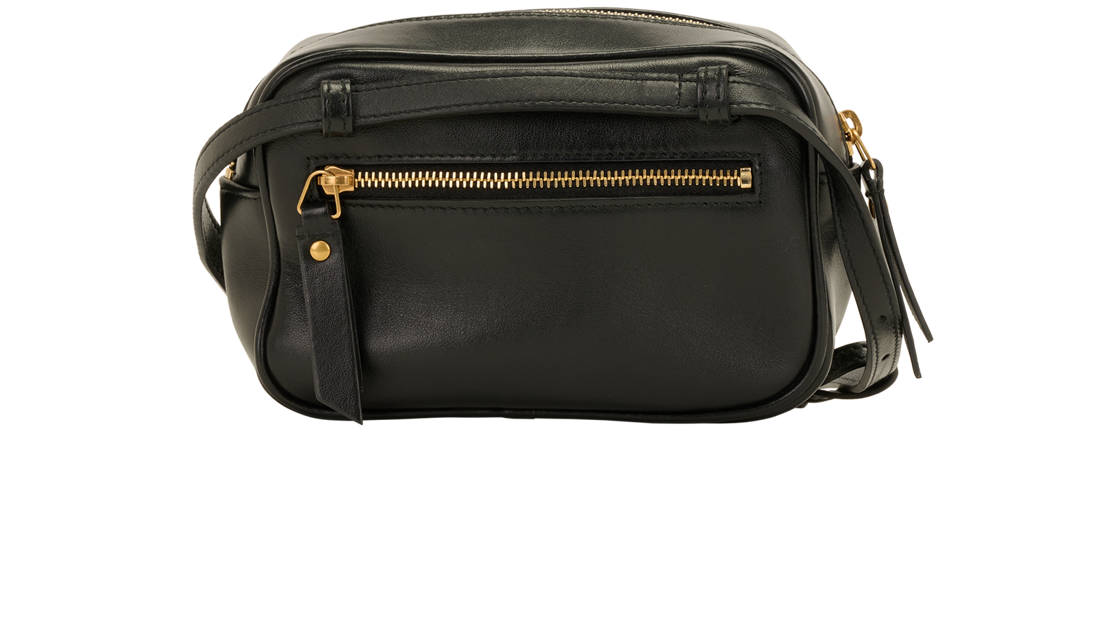 YSL Lou Belt Bag, &pound;650, Handbags, Black, Leather, Back view